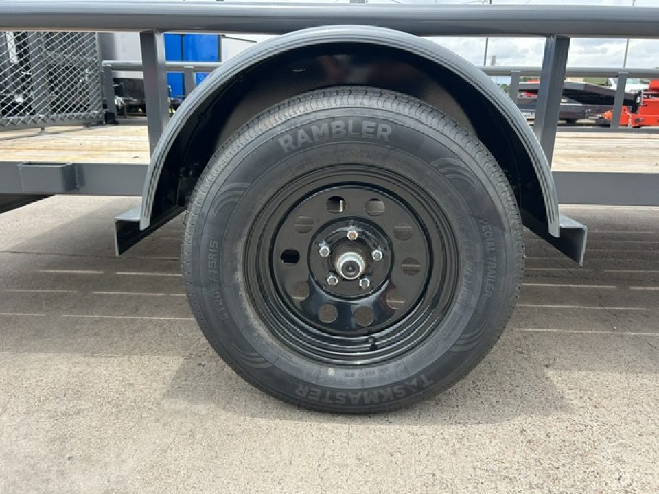 New 2026 Top Hat 12X77 DSP Utility Trailer
