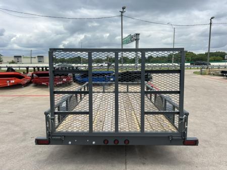 New 2026 Top Hat 12X77 DSP Utility Trailer