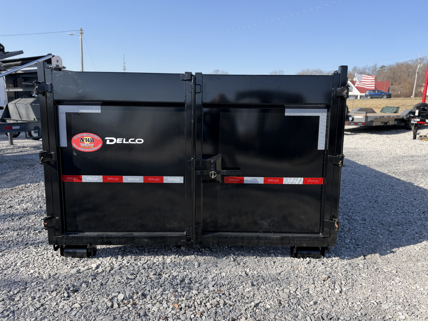 New 2026 Delco Trailers RB-Roll Off Dumpster Bins