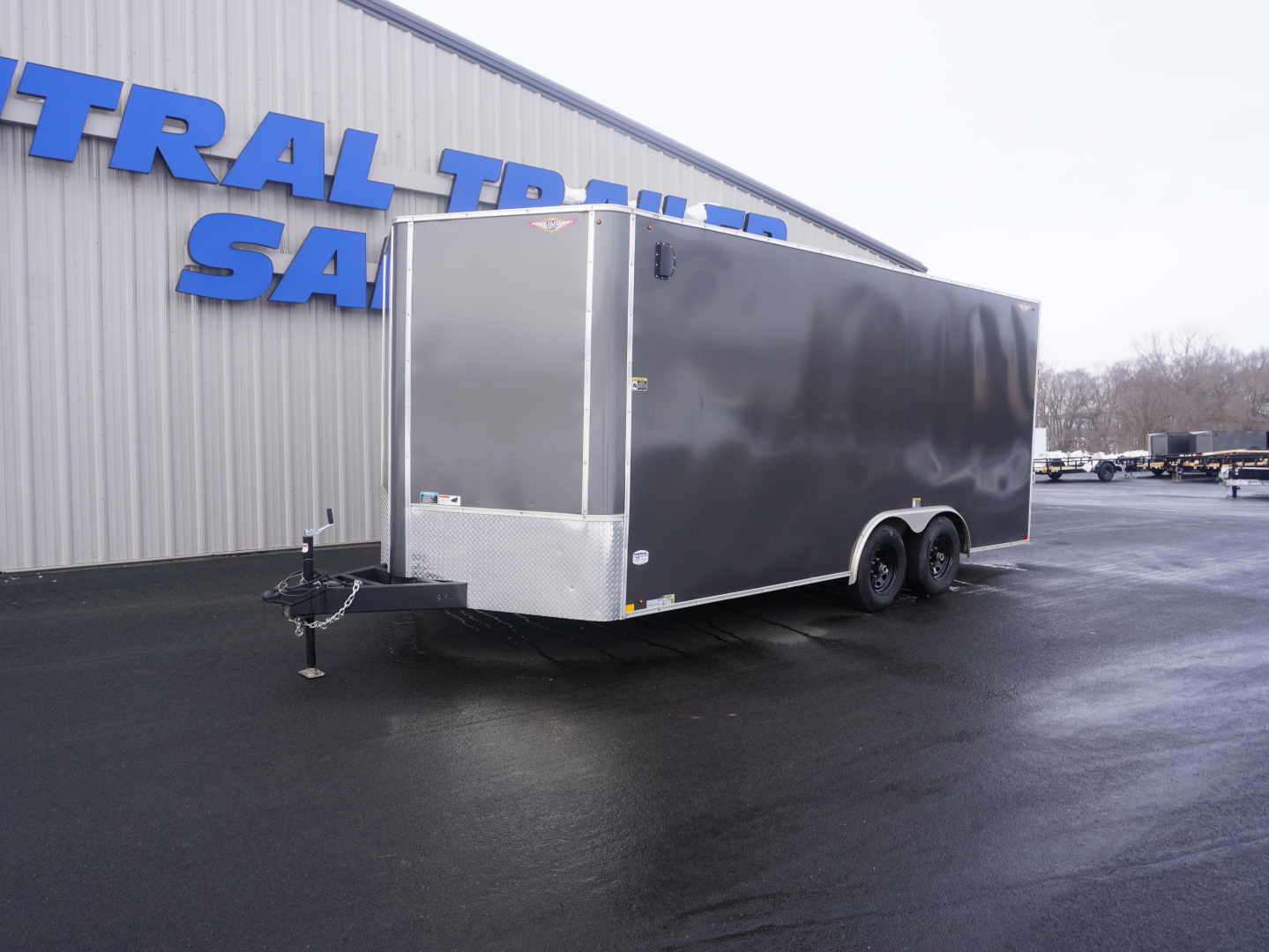 Used 2025 H&H Trailers 8.5x18 Cargo / Enclosed Trailer