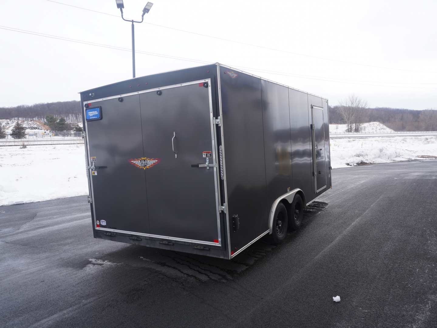 Used 2025 H&H Trailers 8.5x18 Cargo / Enclosed Trailer