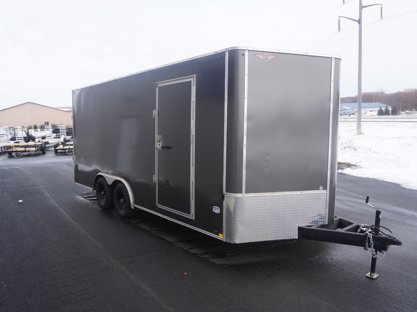 Used 2025 H&H Trailers 8.5x18 Cargo / Enclosed Trailer