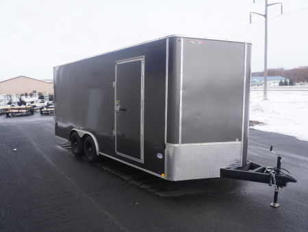 Used 2025 H&H Trailers 8.5x18 Cargo / Enclosed Trailer