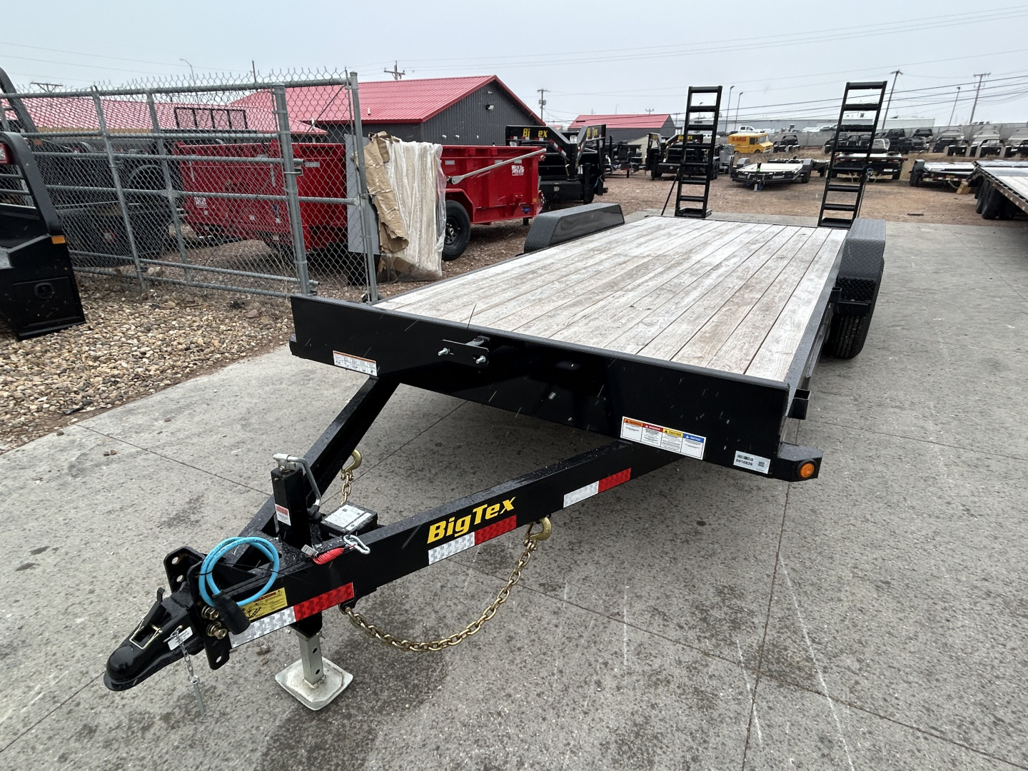 New 2026 Big Tex Trailers 14EB-20D2A-KRBK Equipment Trailer