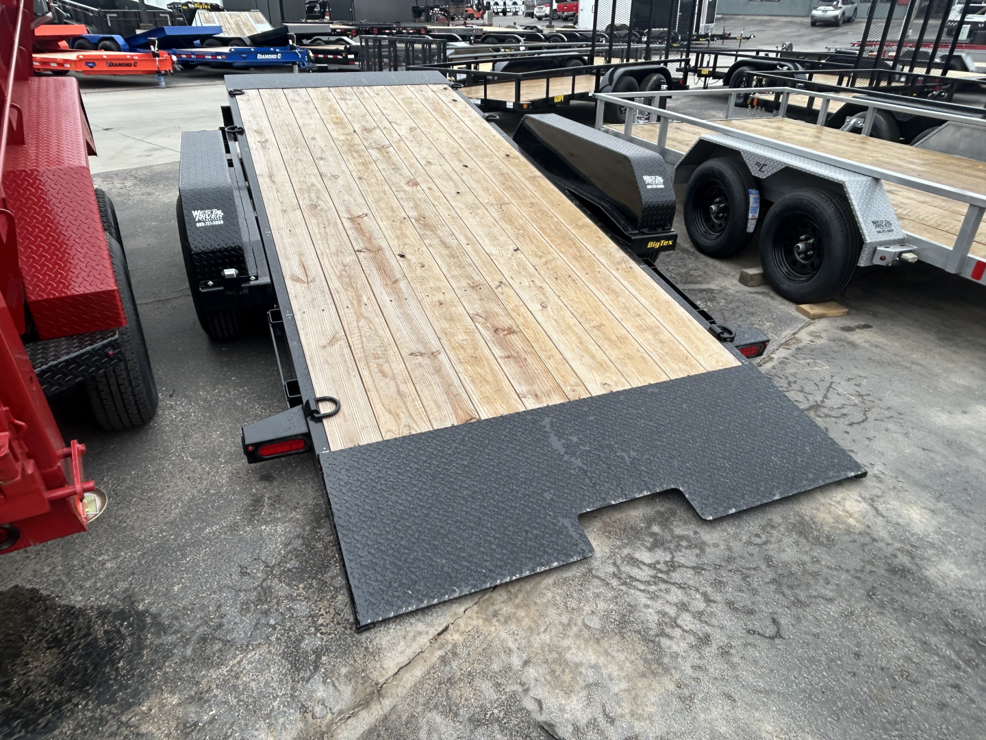 New 2026 Big Tex Trailers 14FT-16BK Tilt Trailer