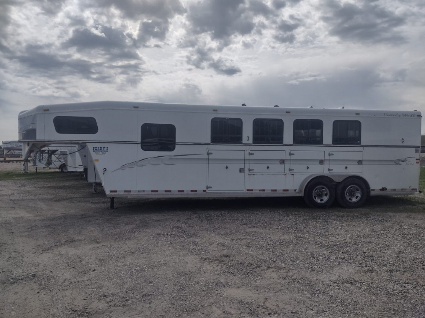 Used 2004 Trails West 4 Horse Trailer