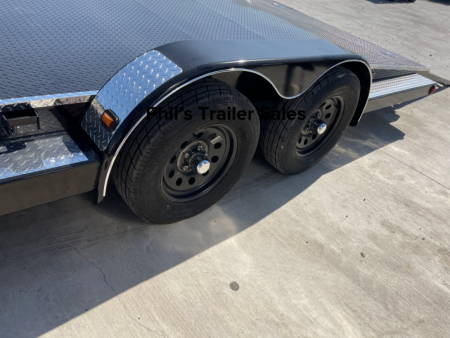 New 102 Ironworks 24' CHALLENGER EQUIPMENT HAULER 5200 LB AXLES SPLIT TAIL Equipment Trailer OPEN CAR HAULER