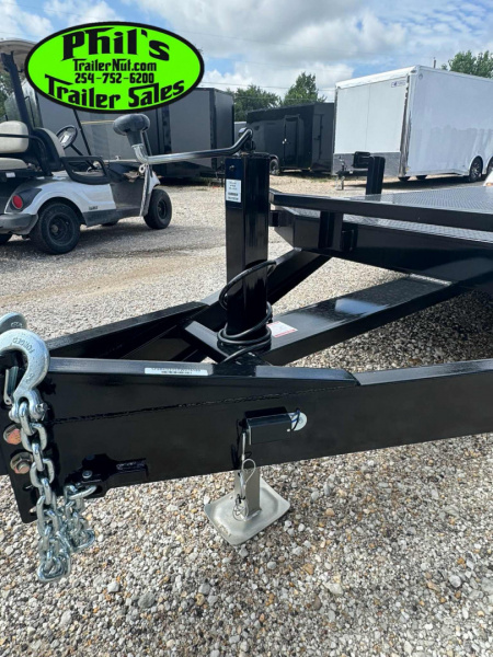 New 102 Ironworks 24' CHALLENGER EQUIPMENT HAULER 5200 LB AXLES SPLIT TAIL Equipment Trailer OPEN CAR HAULER