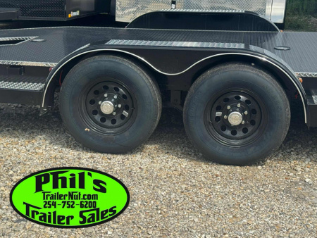 New 102 Ironworks 24' CHALLENGER EQUIPMENT HAULER 5200 LB AXLES SPLIT TAIL Equipment Trailer OPEN CAR HAULER