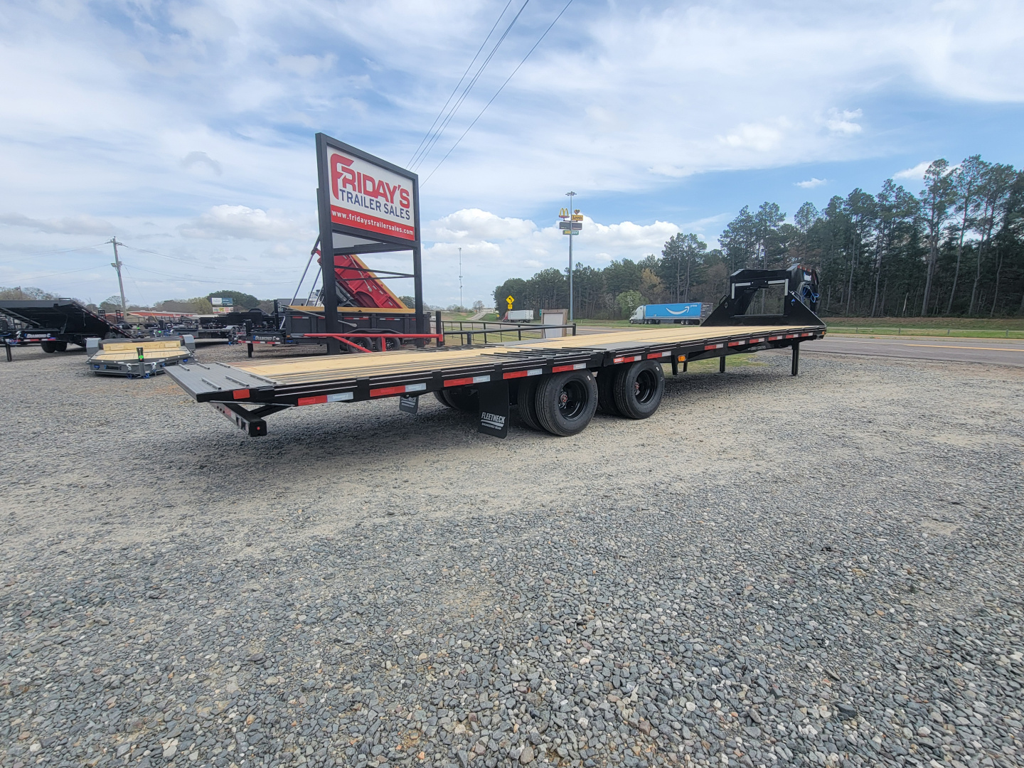 New 2026 Diamond C Trailers FMAX210 32' x 102" Hydraulic Dovetail Equipment Trailer