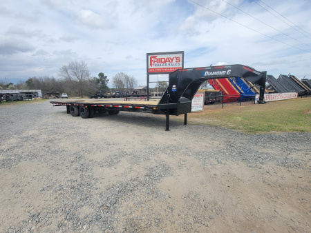 New 2026 Diamond C Trailers FMAX210 32' x 102" Hydraulic Dovetail Equipment Trailer