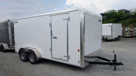 New 2026 Car Mate 7x14 HD Sportster Cargo Trailer w/ Ramp