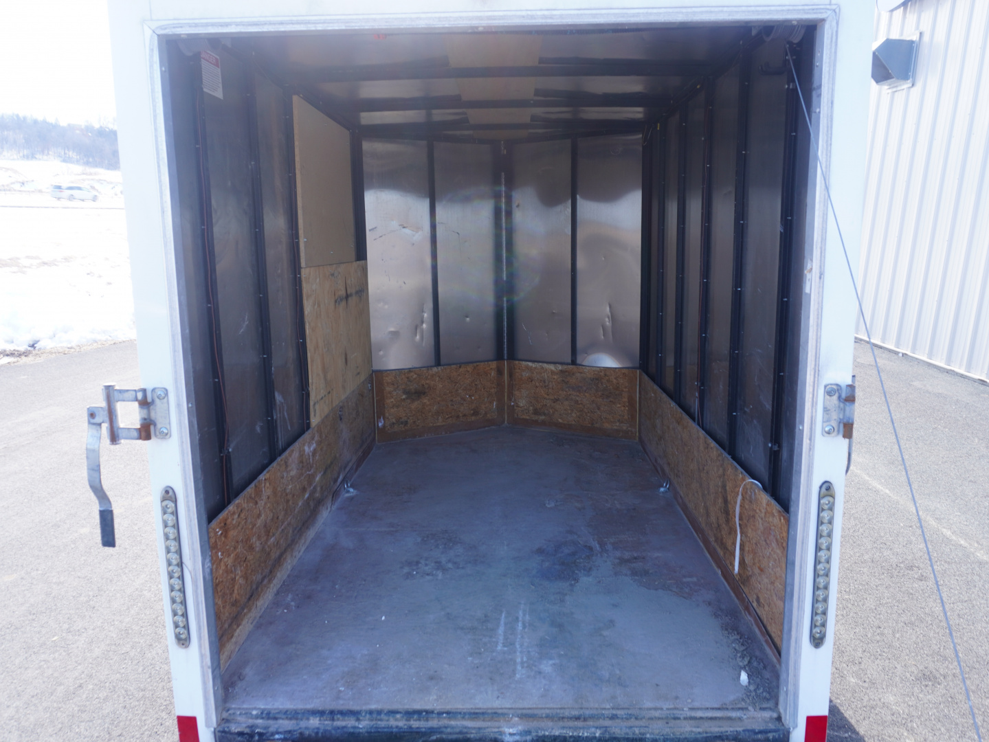 Used 2017 Haulmark 5x8 Cargo / Enclosed Trailer