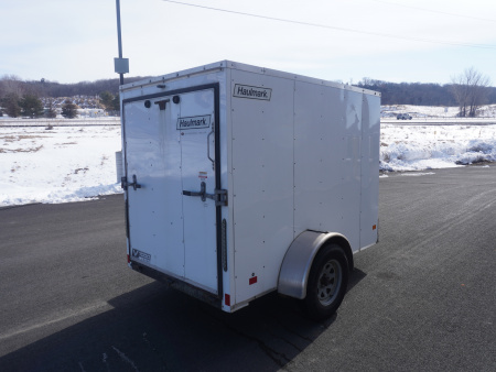 Used 2017 Haulmark 5x8 Cargo / Enclosed Trailer