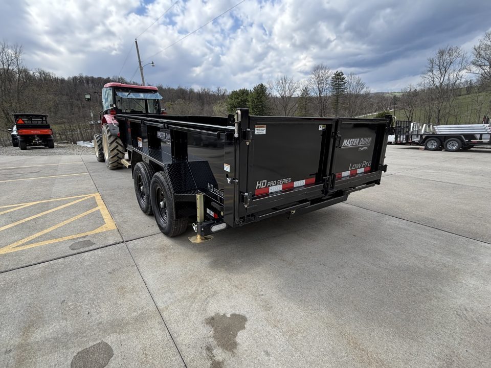 New 2026 Doolittle Trailers Master Dump 82"X14' Dump Trailer W/ Hydraulic Jacks -Wireless Remote (Ramp/Tarp/Spare Tire Included) - 14,000# GVWR