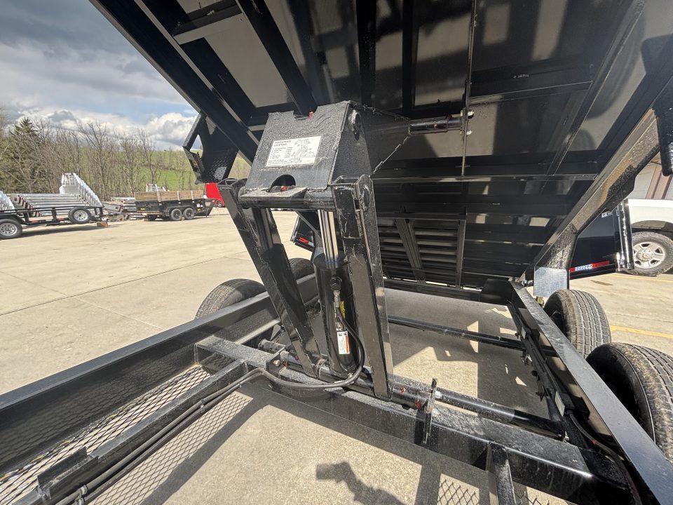 New 2026 Doolittle Trailers Master Dump 82"X14' Dump Trailer W/ Hydraulic Jacks -Wireless Remote (Ramp/Tarp/Spare Tire Included) - 14,000# GVWR