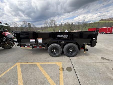 New 2026 Doolittle Trailers Master Dump 82"X14' Dump Trailer W/ Hydraulic Jacks -Wireless Remote (Ramp/Tarp/Spare Tire Included) - 14,000# GVWR