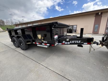 New 2026 Doolittle Trailers Master Dump 82"X14' Dump Trailer W/ Hydraulic Jacks -Wireless Remote (Ramp/Tarp/Spare Tire Included) - 14,000# GVWR