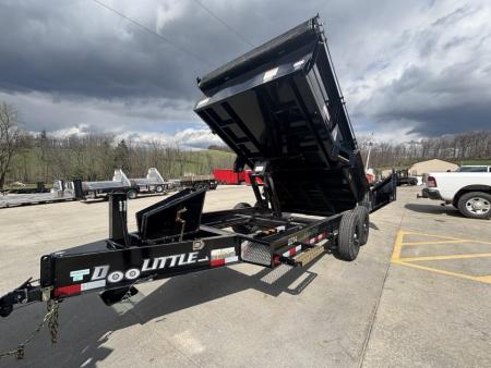 New 2026 Doolittle Trailers Master Dump 82"X14' Dump Trailer W/ Hydraulic Jacks -Wireless Remote (Ramp/Tarp/Spare Tire Included) - 14,000# GVWR