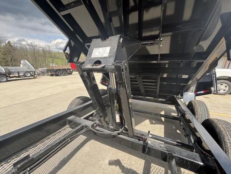 New 2026 Doolittle Trailers Master Dump 82"X14' Dump Trailer W/ Hydraulic Jacks -Wireless Remote (Ramp/Tarp/Spare Tire Included) - 14,000# GVWR