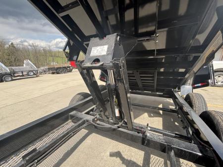 New 2026 Doolittle Trailers Master Dump 82"X14' Dump Trailer W/ Hydraulic Jacks -Wireless Remote (Ramp/Tarp/Spare Tire Included) - 14,000# GVWR