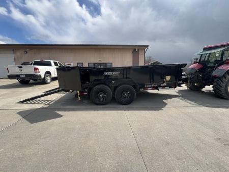 New 2026 Doolittle Trailers Master Dump 82"X14' Dump Trailer W/ Hydraulic Jacks -Wireless Remote (Ramp/Tarp/Spare Tire Included) - 14,000# GVWR