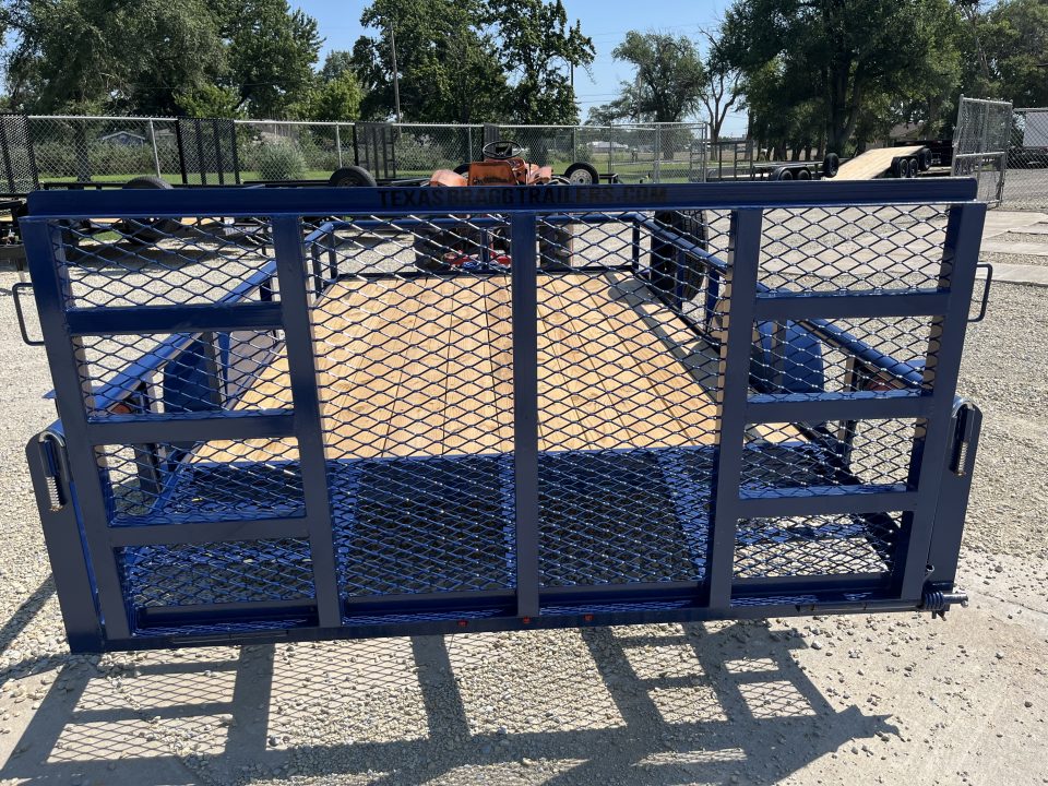 New 2026 77"x12' Dovetail Utility Trailer - Texas Bragg Trailers