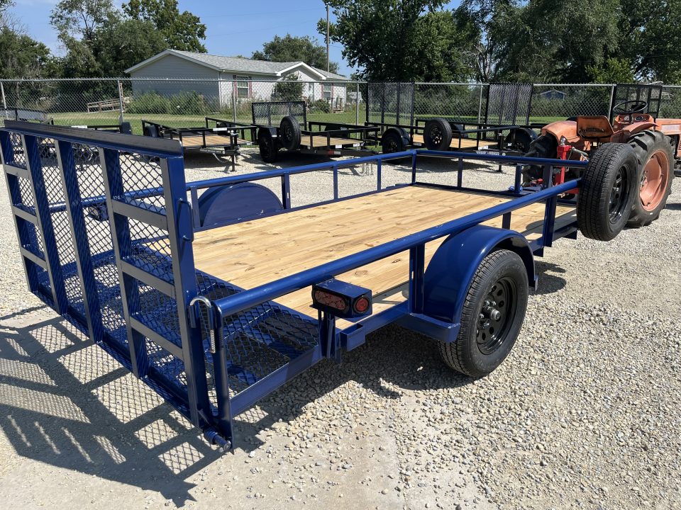 New 2026 77"x12' Dovetail Utility Trailer - Texas Bragg Trailers