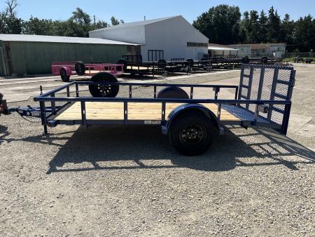 New 2026 77"x12' Dovetail Utility Trailer - Texas Bragg Trailers