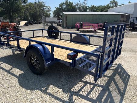 New 2026 77"x12' Dovetail Utility Trailer - Texas Bragg Trailers