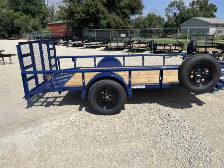 New 2026 77"x12' Dovetail Utility Trailer - Texas Bragg Trailers