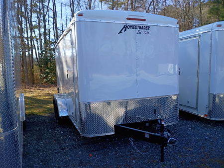 New 2026 Homesteader Trailer 7X14 CHALL D-DOOR Cargo / Enclosed Trailer