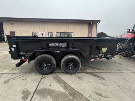 New 2026 Doolittle Trailers Master Dump 72 X12' Dump Trailer w/ Wireless Remote (Ramp/Tarp/Spare Included) - 9,990# GVWR