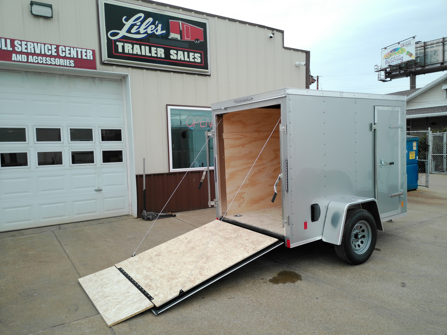 New 2026 Darkhorse Cargo 5x8 3K 1500 Series 5'6" Cargo / Enclosed Trailer