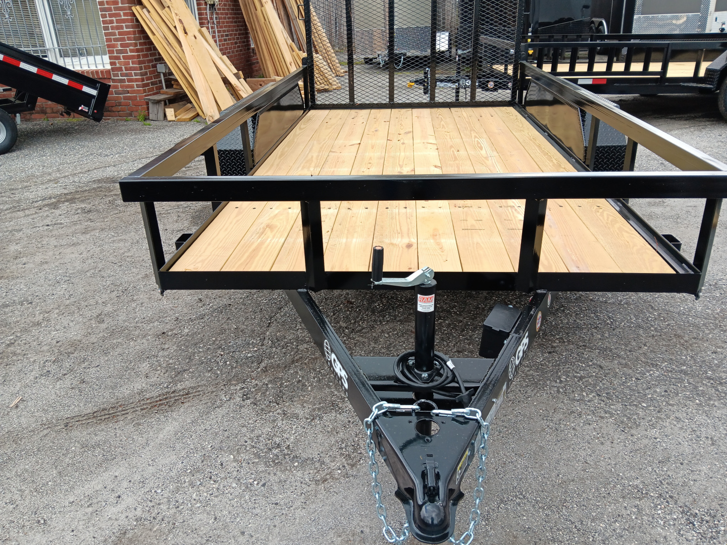 New 2026 GPS Trailers GTT 7X16TA 7K Utility Trailer