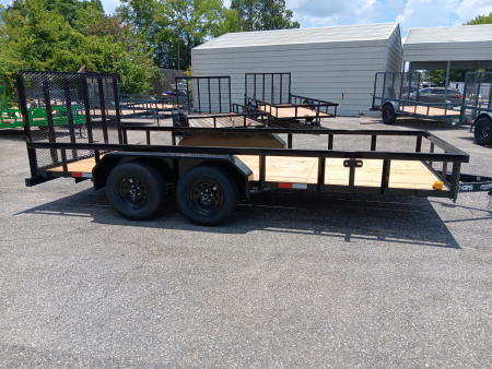 New 2026 GPS Trailers GTT 7X16TA 7K Utility Trailer