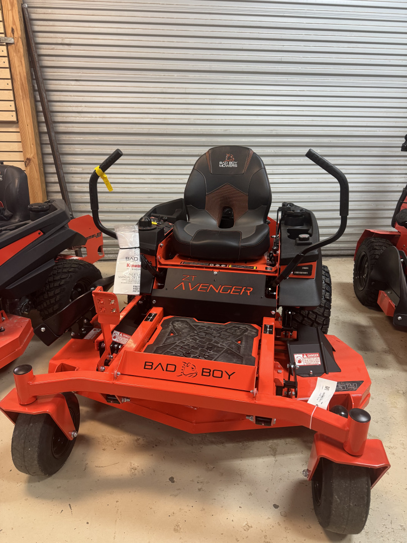 New 2026 Bad Boy AVENGER 54" KAWASAKI 23 HP Lawn Mowers