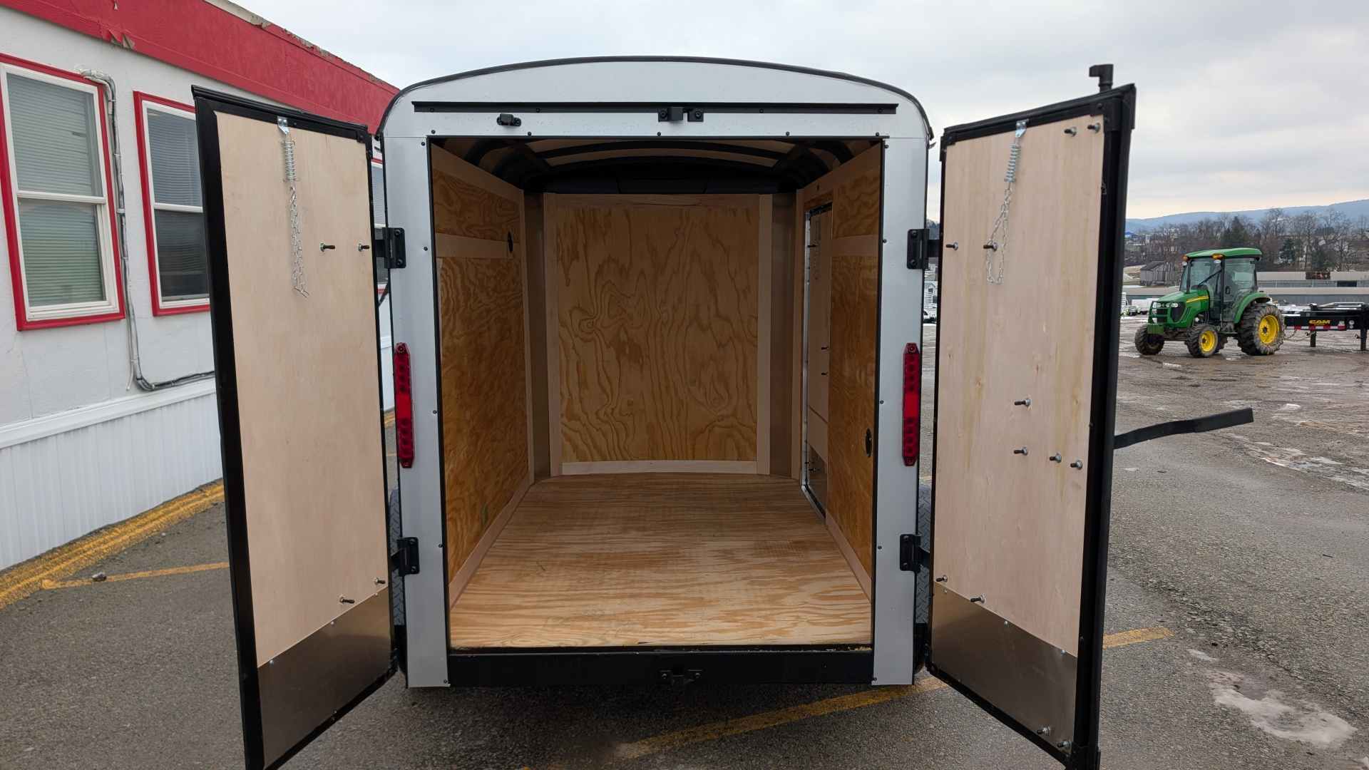 New 2026 Homesteader 5x8 Challenger Cargo Trailer w/ Barn Doors