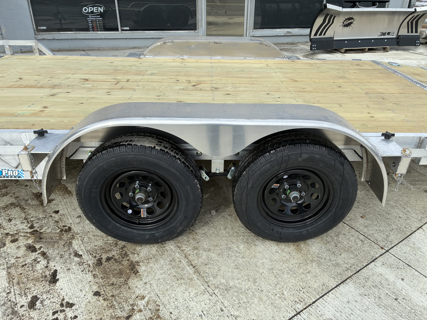 New 2026 8x16 Aluminum Car Hauler