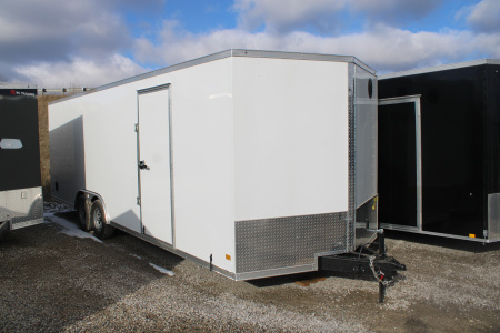 New 2026 Darkhorse Cargo 8.5X24 R ENCLOSED WITH 7' INTERIOR HEIGHT STOCK ID 52214 Car Hauler