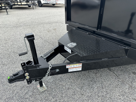 New 2026 HAWKE 6X10 10K TANDEM AXLE DUMP TRAILER 2' WALLS