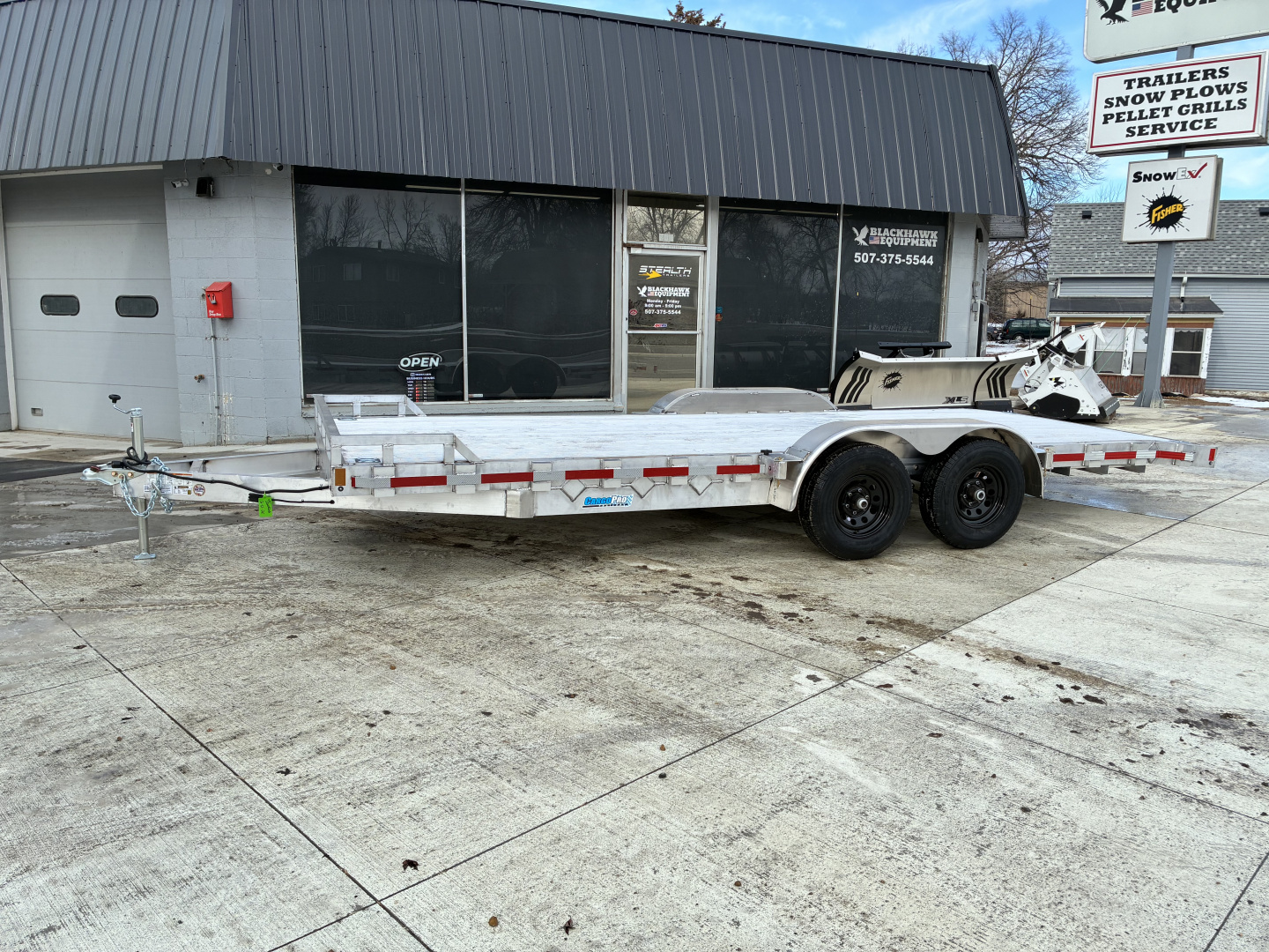 New 2026 8x20 Aluminum Car Hauler