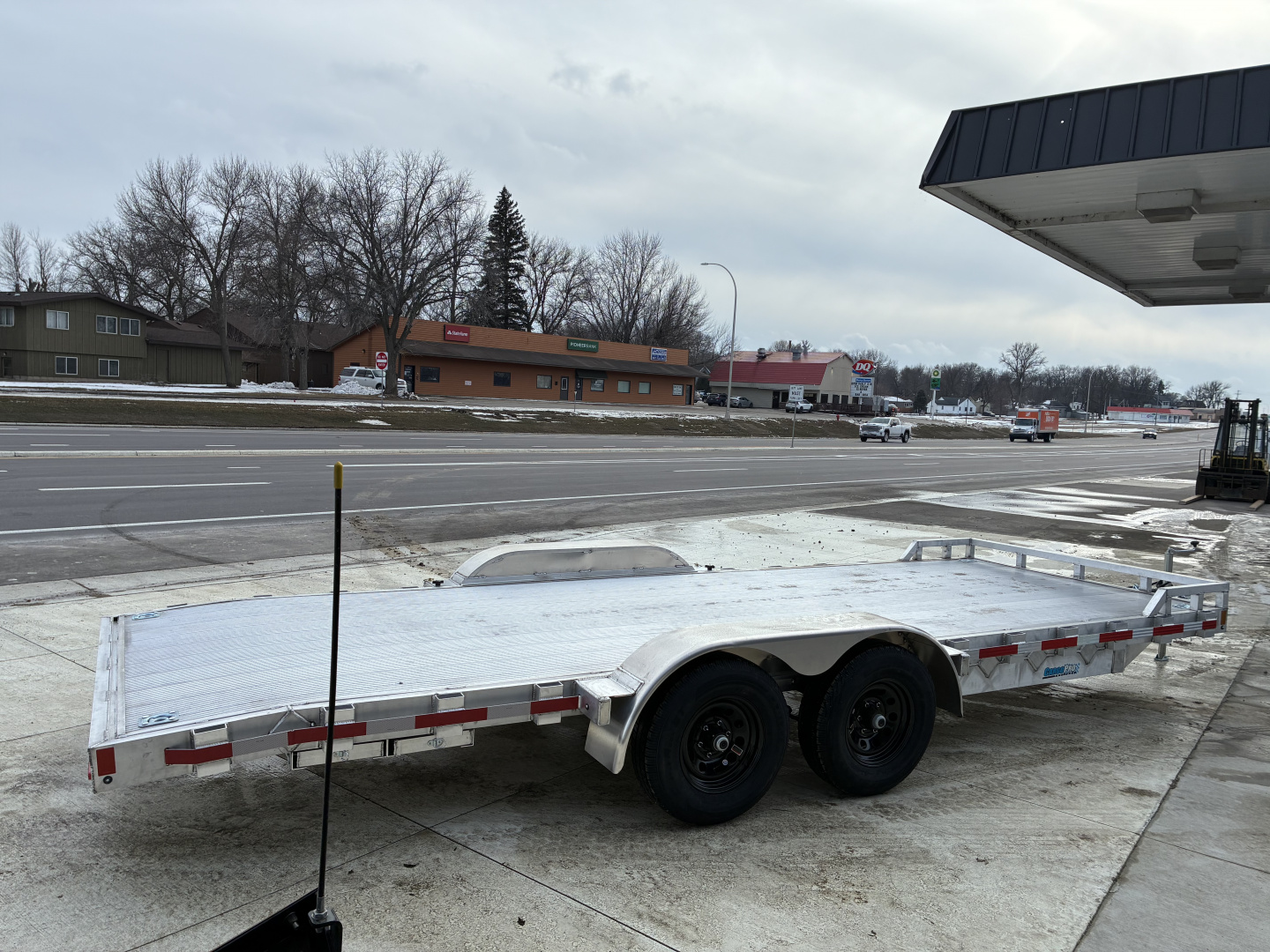 New 2026 8x20 Aluminum Car Hauler