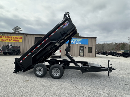 New 2026 HAWKE 6X12 10K TANDEM AXLE DUMP TRAILER 2' WALLS