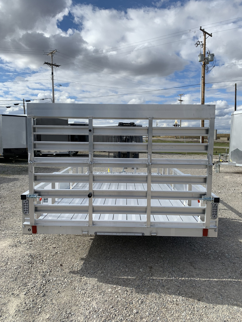 New 2026 Sport Haven AUT612D-F (6' X 12') 2.9K Single Axle Deluxe Utility Trailer