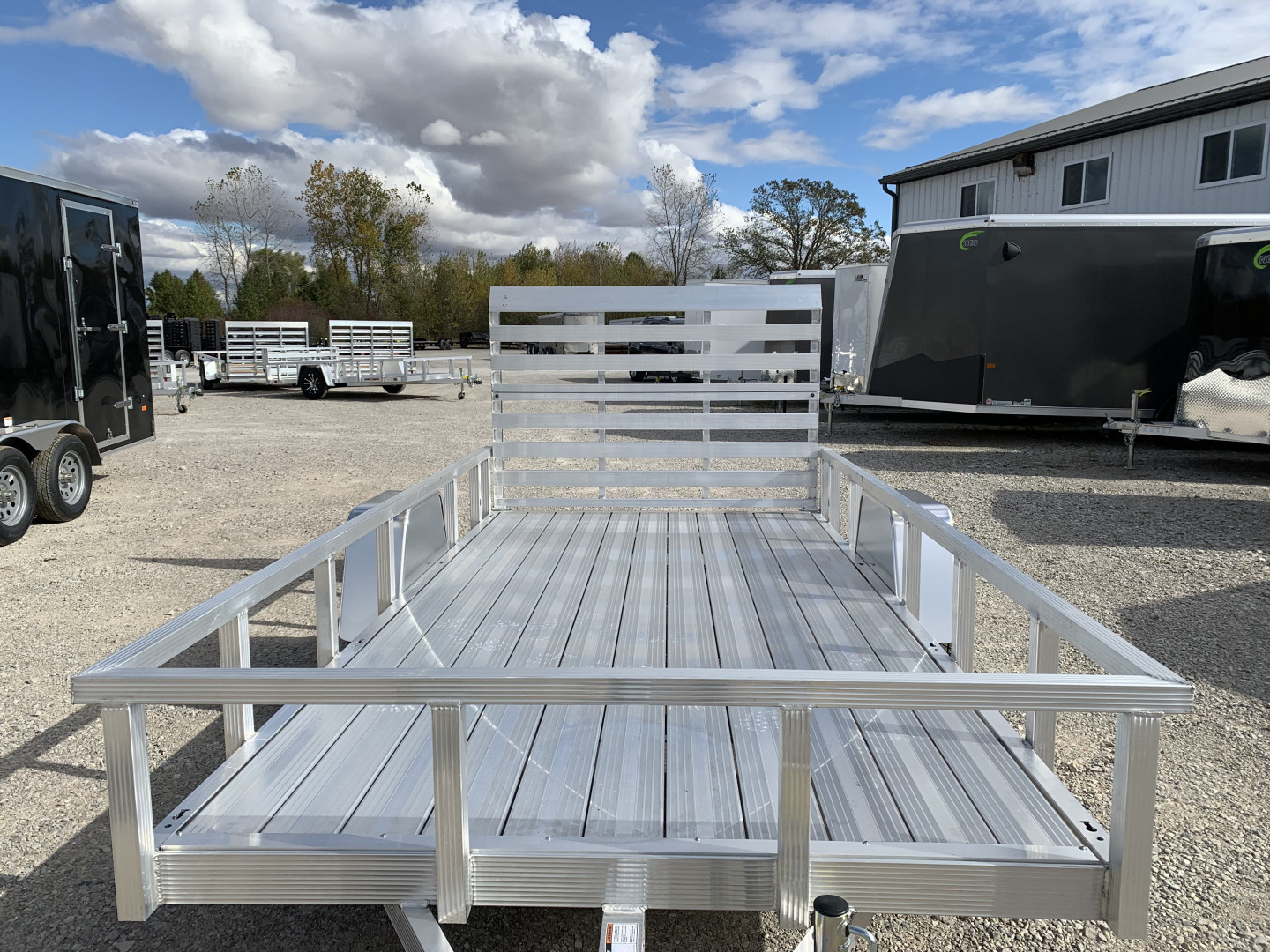 New 2026 Sport Haven AUT612D-F (6' X 12') 2.9K Single Axle Deluxe Utility Trailer
