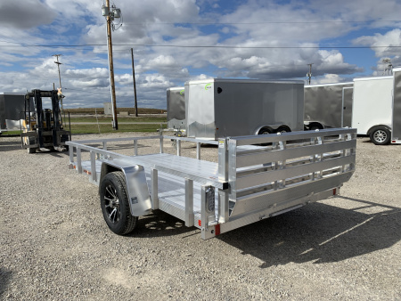 New 2026 Sport Haven AUT612D-F (6' X 12') 2.9K Single Axle Deluxe Utility Trailer