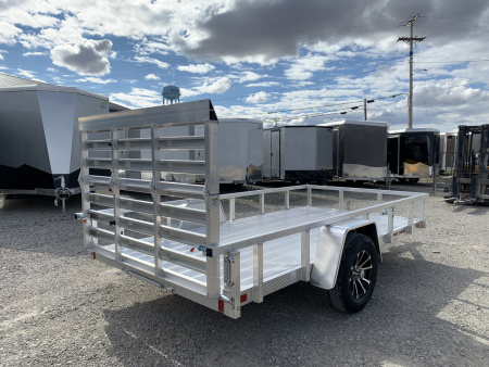 New 2026 Sport Haven AUT612D-F (6' X 12') 2.9K Single Axle Deluxe Utility Trailer