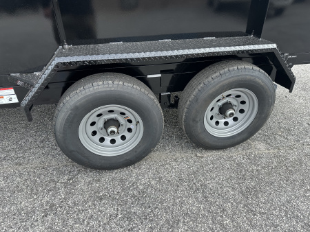 New 2026 HAWKE 6X12 10K TANDEM AXLE DUMP TRAILER 4' WALLS