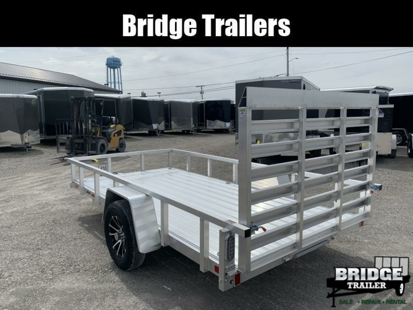 New 2026 Sport Haven AUT612D (6' X 12') 2.9K Aluminum Utility Trailer